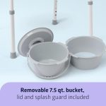 Folding Bedside Commode