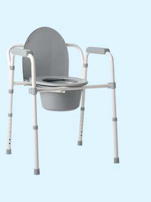 Folding Bedside Commode