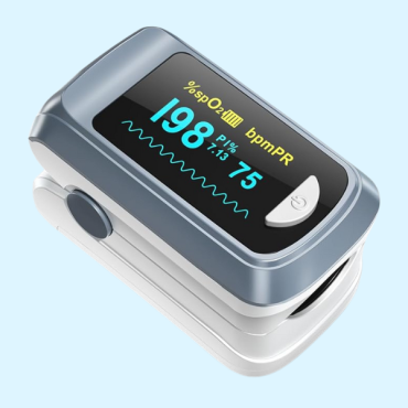 Fingertip Pulse Oximeter Blood Oxygen Saturation Monitor